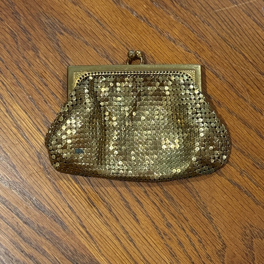 Whiting & Davis Gold Mesh Evening Bag